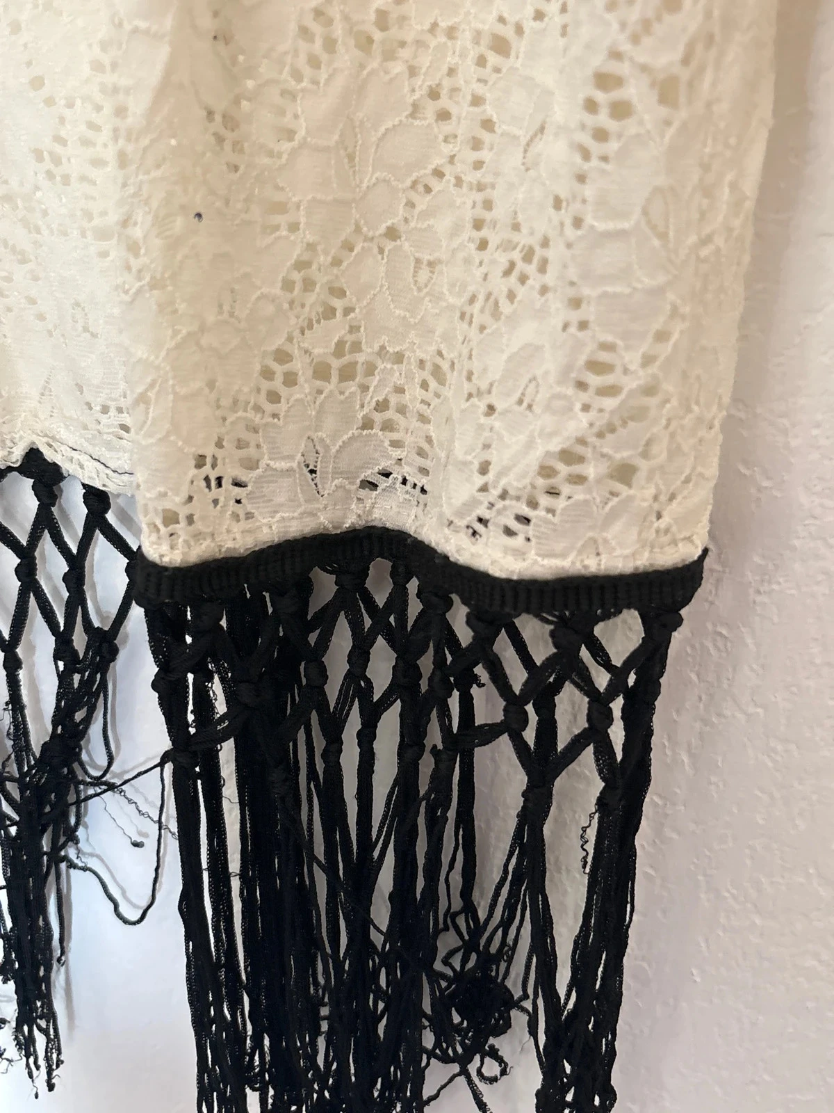 Beige en zwarte vest maat S – photo 3
